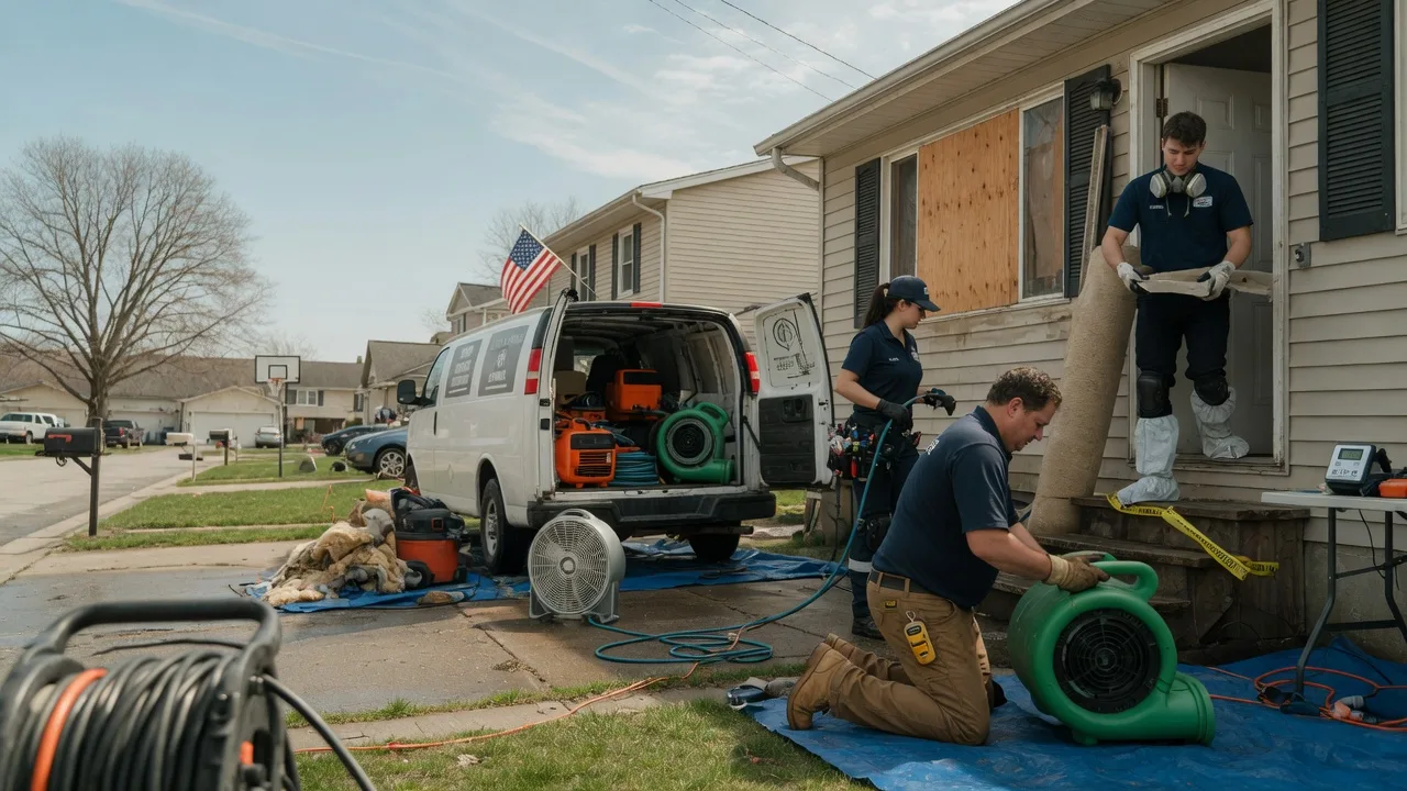 Water Damage Restoration in Hoffman, NC near me